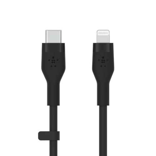 کابل شارژ USB-C به لایتنینگ بلکین مدل CAA009bt1MBK طول 1 متر