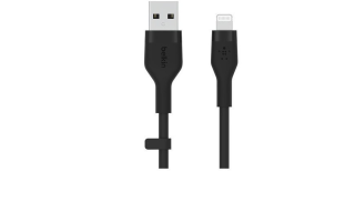 کابل شارژ USB به لایتنینگ بلکین مدل CAA008bt1MBK طول 1 متر