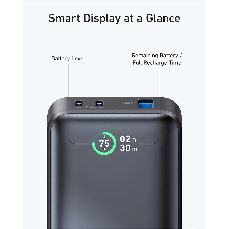 پاوربانک انکر مدل A1256 ظرفیت 10000 میلی آمپر
