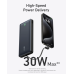 پاوربانک 30 وات انکر مدل A1387 ظرفیت 20000 میلی آمپر
