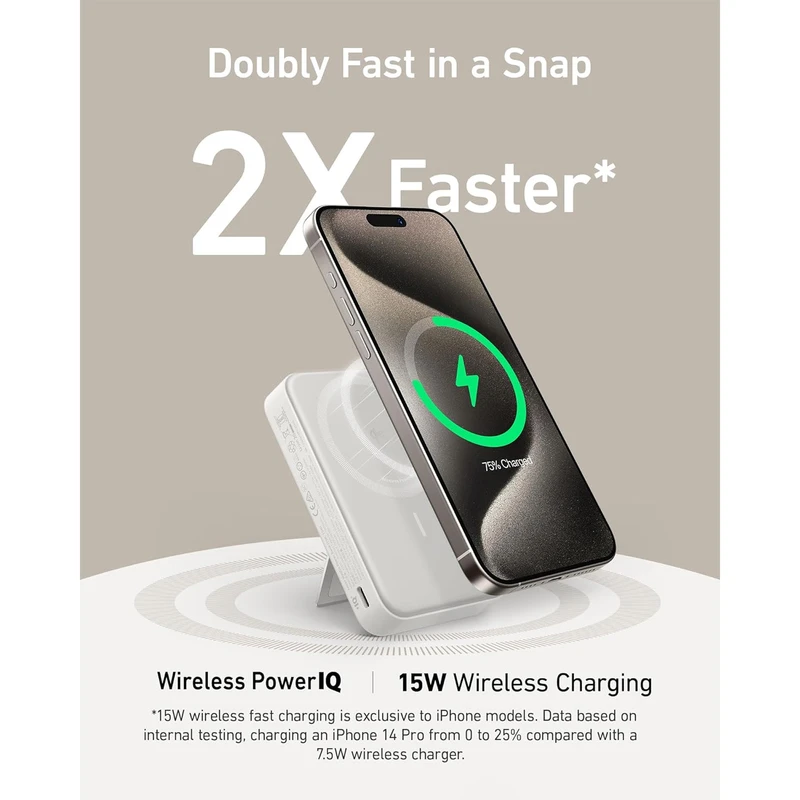 پاوربانک انکر مدل A1654 ظرفیت 10000 میلی آمپر