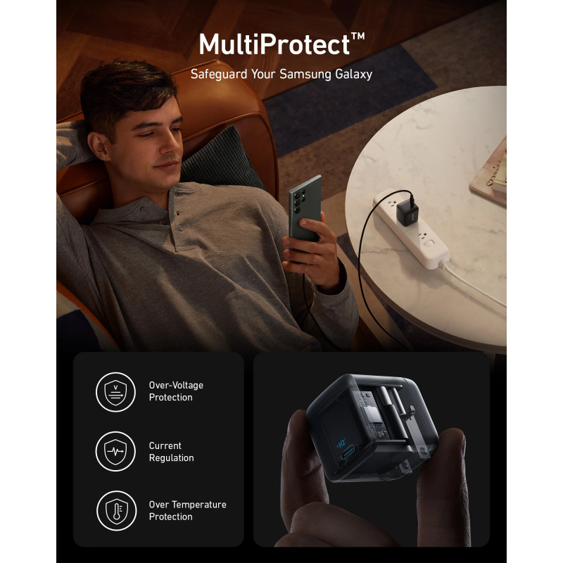 شارژر دیواری 45W انکر مدل A2643