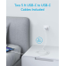 شارژر دیواری 20W انکر مدل B2348 به همراه کابل Type-C به طول 1.5 متر